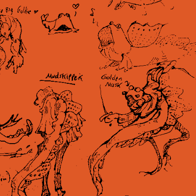 -Oodles of Doodles- <br> Creature concepts for a game project
